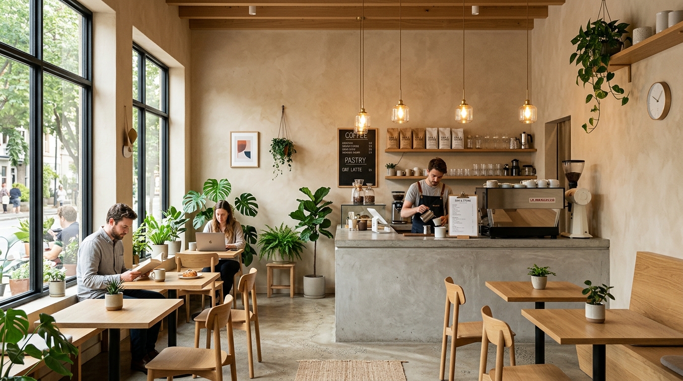 Proyecto 006 - Lounge & Cafe Concept